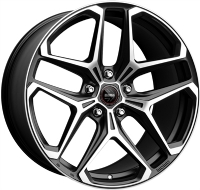 MOMO Rf-04 9"X20-5/120  ET35 Matt Black Polished (750 Kg)
